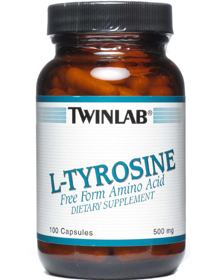 Twinlab L-Tyrosine 500 mg (100 кап)