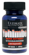 Ultimate Nutrition Yohimbe Bark Extract 800mg (100 таб)